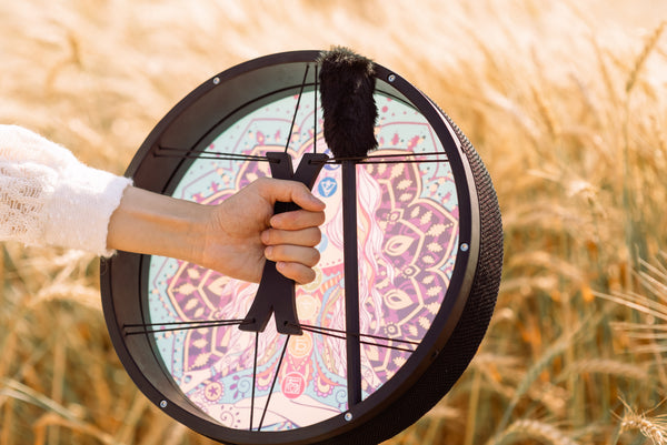 14" and 18" Chakra Healing Vegan Tunable Hand Drum