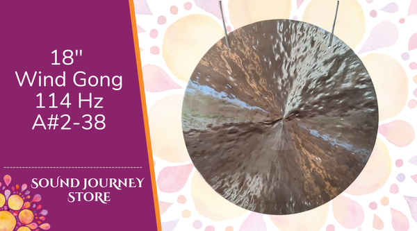 18" Wind Gong 114 Hz A#2-38