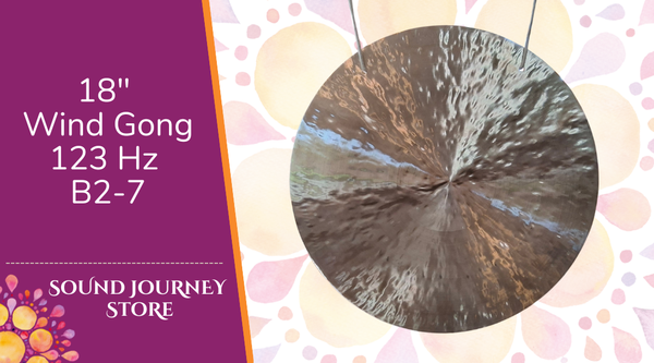 18" Wind Gong 123 Hz B2-7