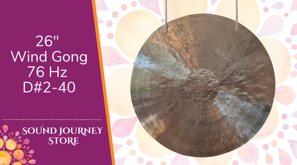 26" Wind Gong 76 Hz D#2-40