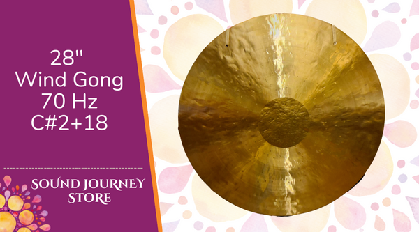 28" Wind Gong 70 Hz C#2+18