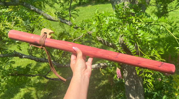 E minor Blue Bear Flutes Red Cedar Flute