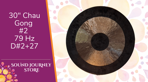30" Chau Gong #2 79 Hz D#2+27