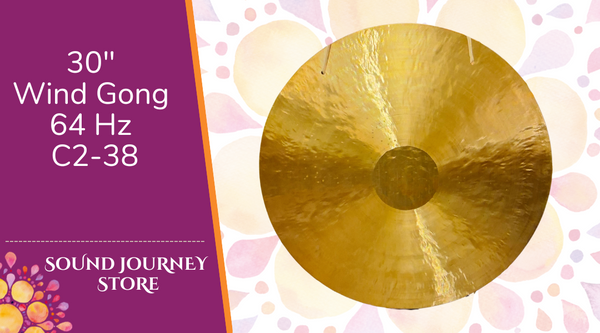 30" Wind Gong 64 Hz C2-38