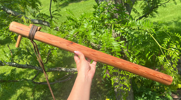 Low C minor Bass Blue Bear Flute