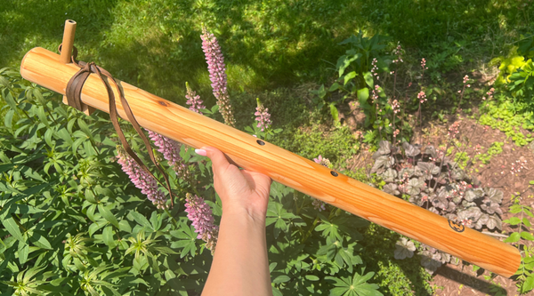 Low A minor Bass Blue Bear Flute