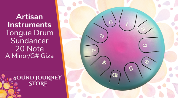 Artisan Instruments Tongue Drum Sundancer 20 Note A Minor/G# Giza