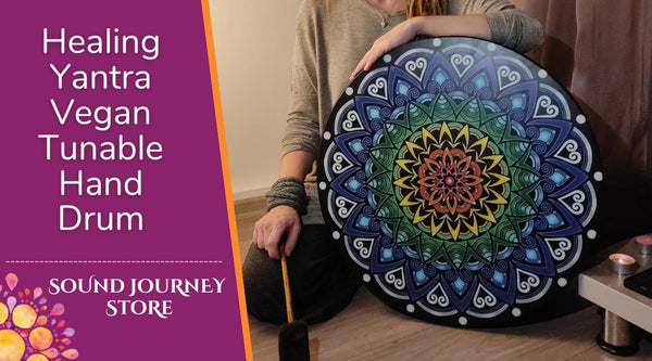 20" Healing Yantra Vegan Tunable Hand Drum