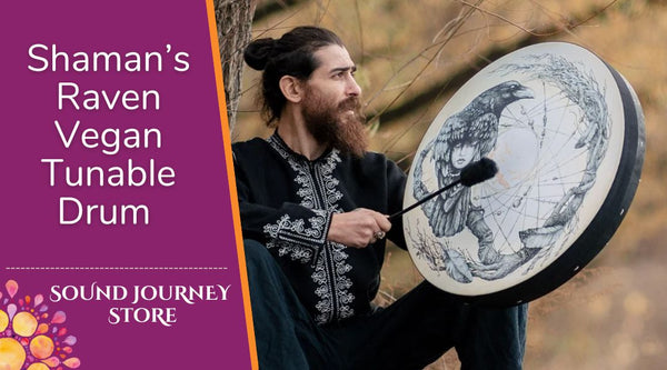 20" Shamans Raven Vegan Tunable Hand Drum