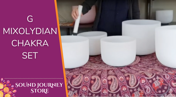 G Mixolydian Chakra Set: G3 A3 B3 C4 D4 E4 F4 G4