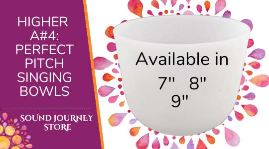 Higher A#4 : Perfect Pitch Singing Bowls