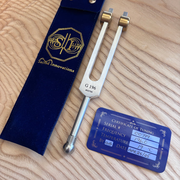 Sacred Innovations 196 hz - G3 Tuning Fork