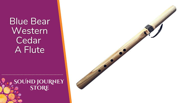 A minor Blue Bear Flutes Western Cedar Flute