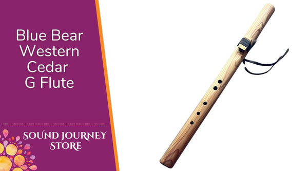 G minor Blue Bear Flutes Red Cedar Flute