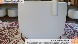 16" C3 Crystal Singing Bowl