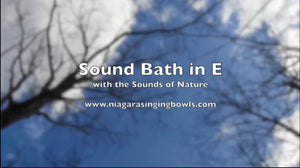 Sound Bath in E