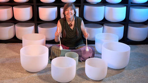 Musician Quality Crystal Singing Bowls