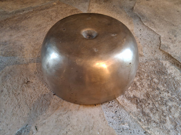 Bowl 365: 7.5" Antique Lingam Himalayan Singing Bowl 319/926 HZ D#4+14/A#5-12