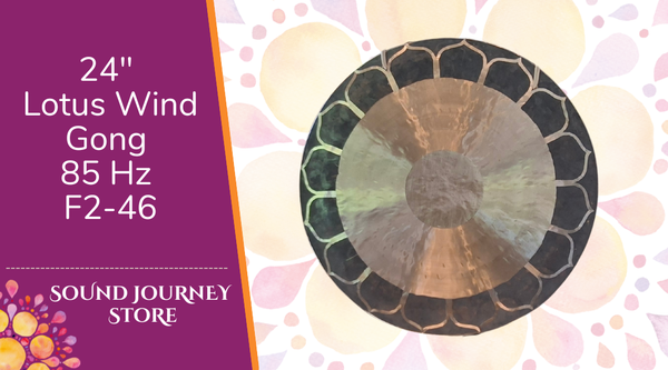 24" Lotus Wind Gong 85 Hz F2-46