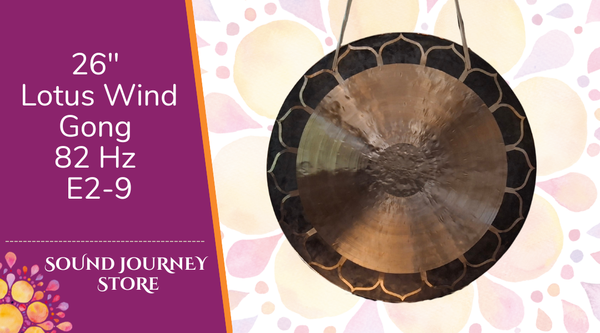 26" Lotus Wind Gong 82 Hz E2-9