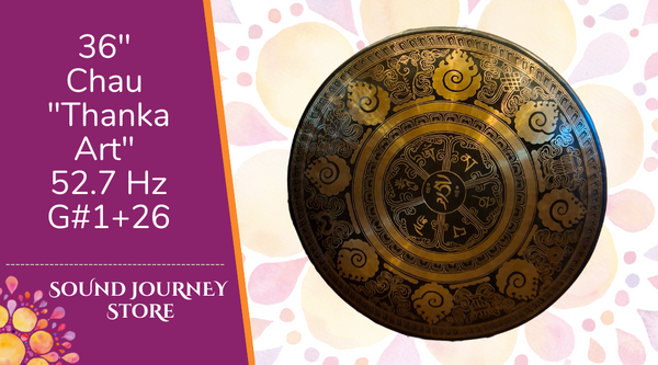 36" Chau Gong "Thanka Art" 52.7 Hz G#1+26