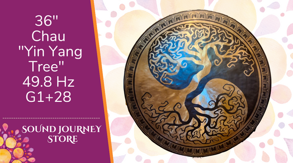 36" Chau Gong "Yin Yang Tree" 49.8 Hz G1+28