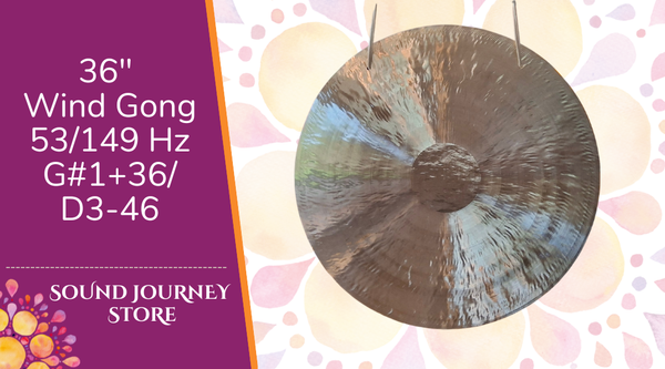 36" Wind Gong 53/149 Hz G#1+36/D3-46