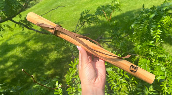 High C minor Blue Bear Flute  Western Cedar Flute