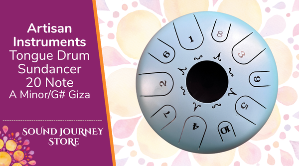 Artisan Instruments Tongue Drum Sundancer 20 Note A Minor/G# Giza