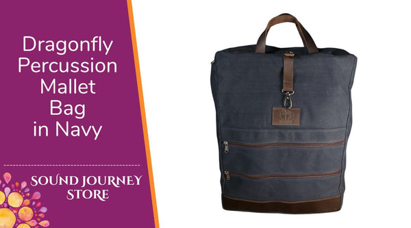 Dragonfly Percussion Mallet Bag in Navy