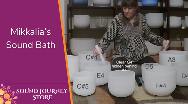 Mikkalia's Sound Bath: A3 C4 C#4 D4 E4 F#4 G4 A4 C#5 D5