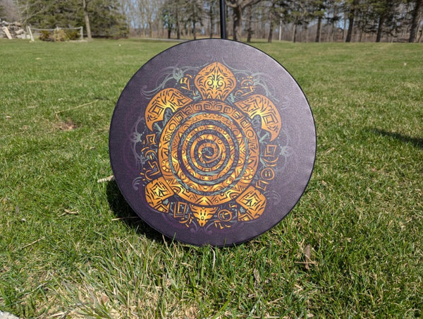 16" or 24"  Turtle Vegan Tunable Hand Drum