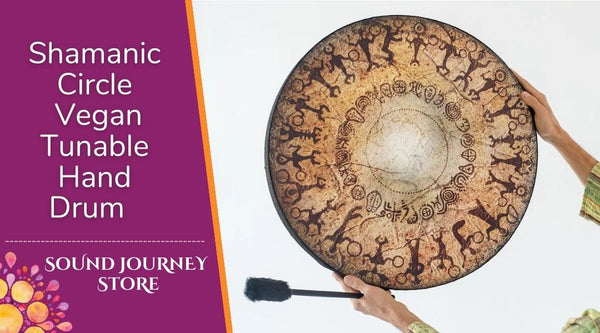 18", 22" and 24" Shamanic Circle Music Vegan Tunable Hand Drum